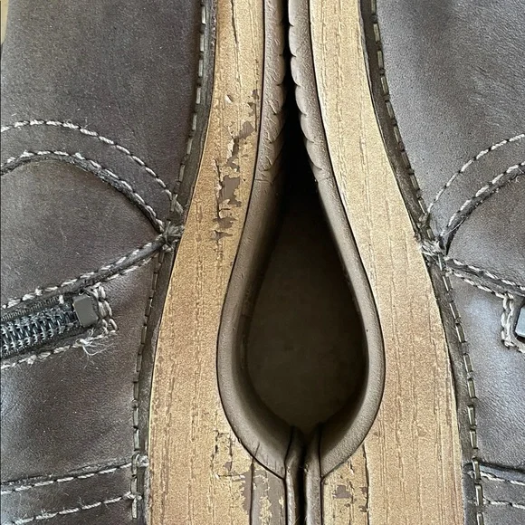 Dansko Women's Barbara Clog Boot Taupe Nubuck Size 40 9-9.5 - Picture 8 of 13